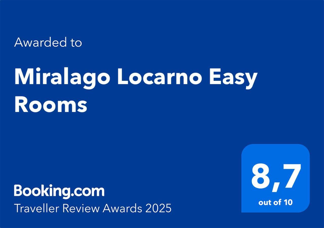 Miralago Locarno Easy Rooms Muralto Bagian luar foto