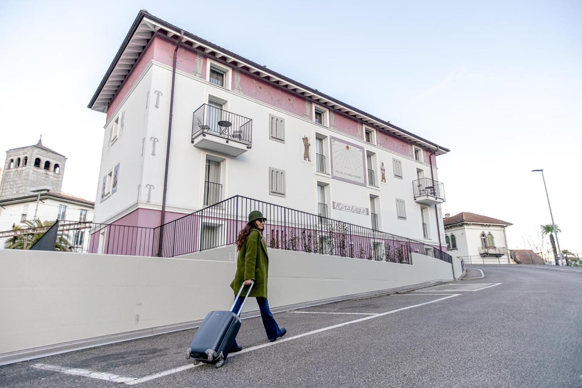 Miralago Locarno Easy Rooms Muralto Bagian luar foto